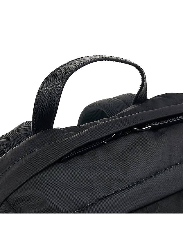 Triangle Logo Re-Nylon Backpack Black - PRADA - BALAAN 8