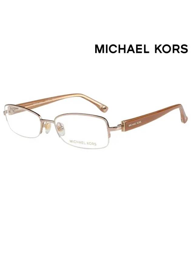 Michael Kors Glasses Frame MK312 239 SemiRimless Metal Men Women Glasses - MICHAEL KORS - BALAAN 2