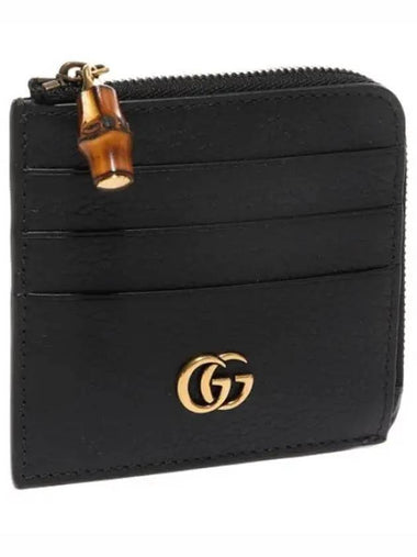 Bamboo Double Card Wallet Women - GUCCI - BALAAN 1