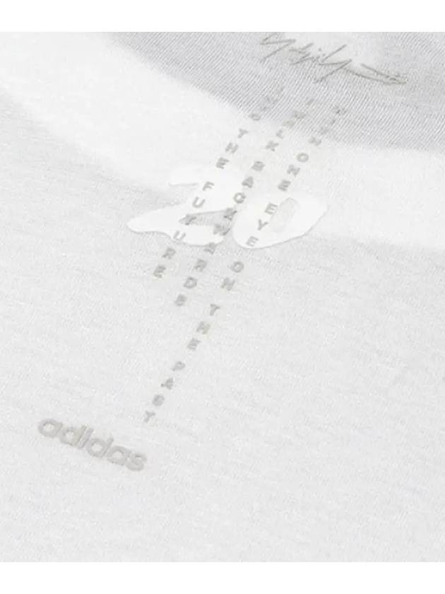 Big Logo Cotton Short Sleeve T-Shirt White - Y-3 - BALAAN 5