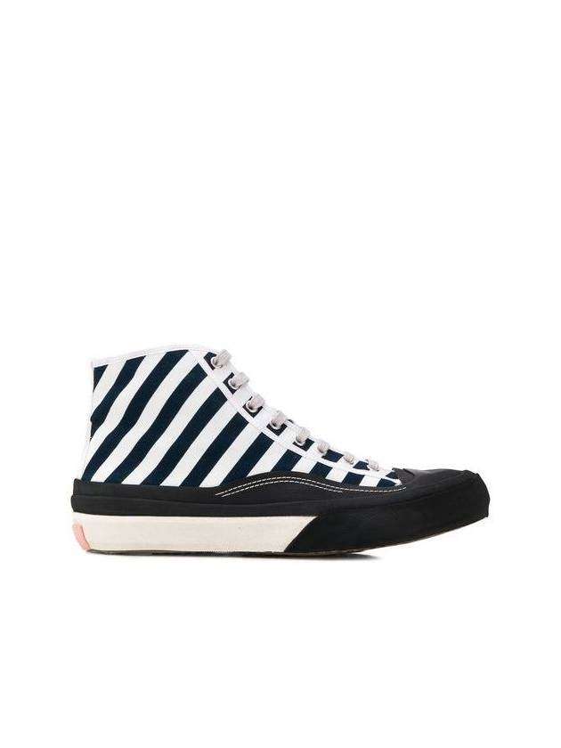 Striped Canvas Sneakers - ACNE STUDIOS - BALAAN 3