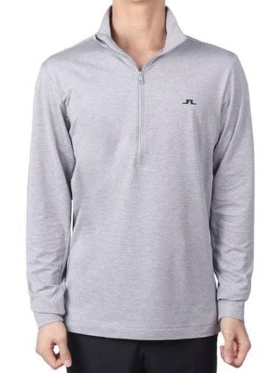 Luke Half Zip-Up Mid Layer Sweater - J.LINDEBERG - BALAAN 2