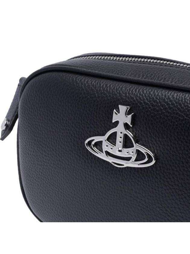 Anna Camera Cross Bag Black - VIVIENNE WESTWOOD - BALAAN 5