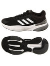 Women's Response Super 3.0 Running Low Top Sneakers Black - ADIDAS - BALAAN 3