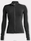 Women's Featherweight Silky Tech Nylon Full Zip Jacket Black - G/FORE - BALAAN 5