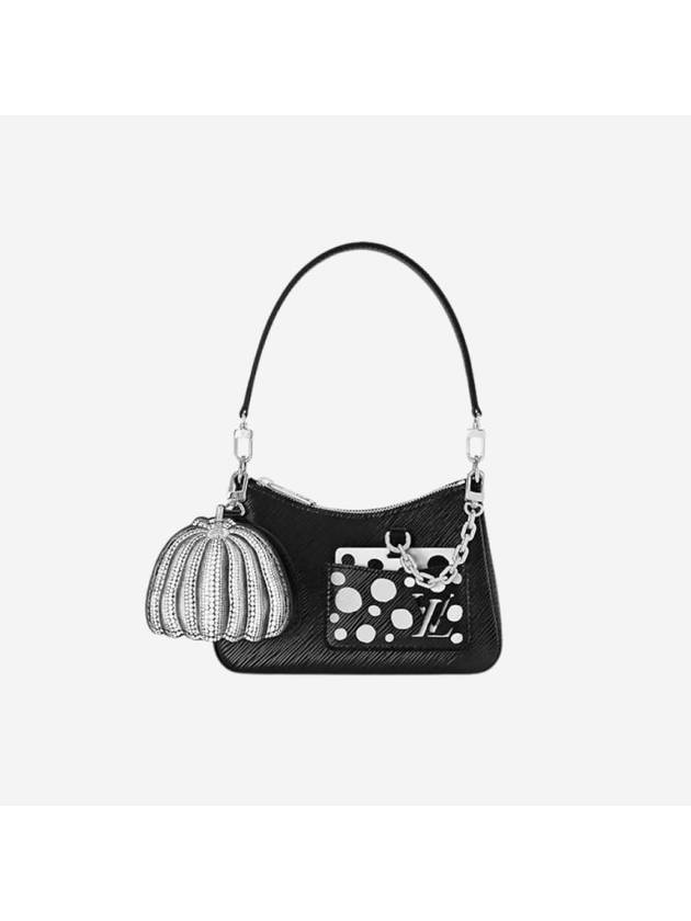 Marellini Shoulder Bag Black - LOUIS VUITTON - BALAAN 1