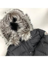 APHROTI Silver Fox Fur Down Padding 1B51002 C0059 - MONCLER - BALAAN 6