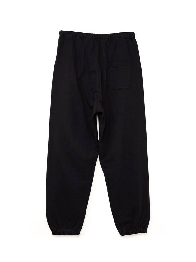 Maison Men's Logo Patch Wide Track Pants Black - MAISON MIHARA YASUHIRO - BALAAN 1