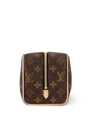 Locker Dopp Kit Monogram Pouch Bag Brown - LOUIS VUITTON - BALAAN 6