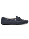 Heaven Gomino Leather Driving Shoes Navy - TOD'S - BALAAN 1