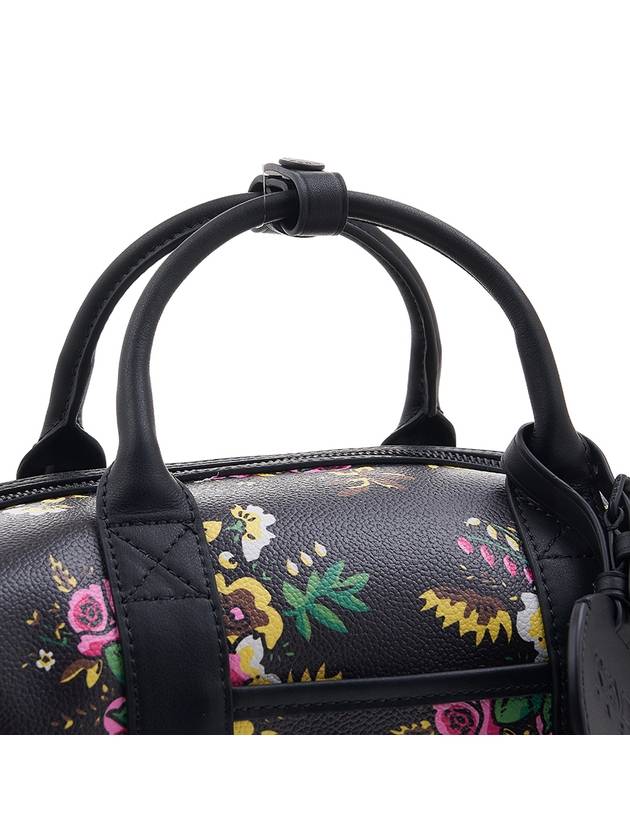 Pop Bouquet Tote Bag Black - KENZO - BALAAN 9