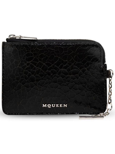 Alexander McQueen Leather Pouch, Men's, Black - ALEXANDER MCQUEEN - BALAAN 1