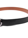 Reversible Leather Belt Black - SALVATORE FERRAGAMO - BALAAN 6