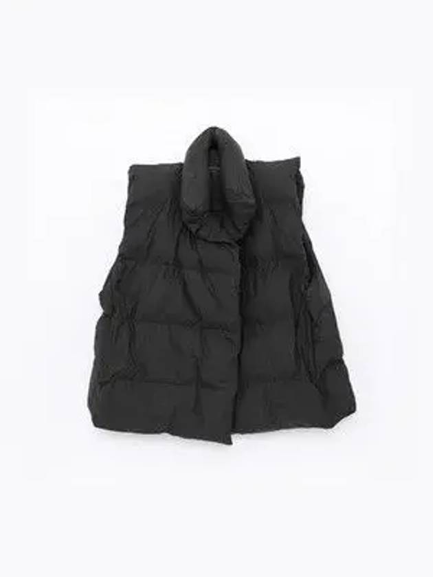 Wrap Puffer Padded Vest Black - BALENCIAGA - BALAAN 2