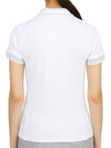 Women's CD6 CTPL Polo Short Sleeve T-Shirt White - MARK & LONA - BALAAN 5