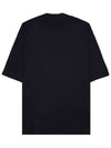 Tommy Logo Short Sleeve T-shirt Black - RICK OWENS - BALAAN 3