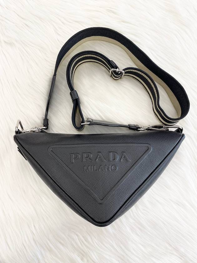 Women s Saffiano Triangle Cross Bag 2VH155 Condition A - PRADA - BALAAN 8