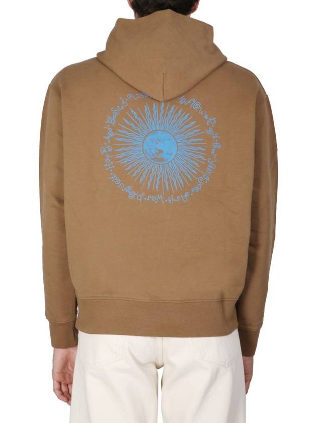 Sunflower Sweatshirt With Logo Embroidery - SUNFLOWER - BALAAN 3