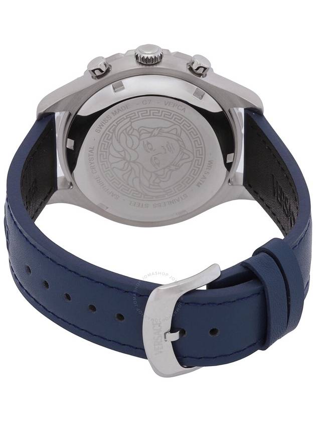 Versace New Hellen Chronograph Quartz Blue Dial Men's Watch VEPCA0124 - VERSACE - BALAAN 3