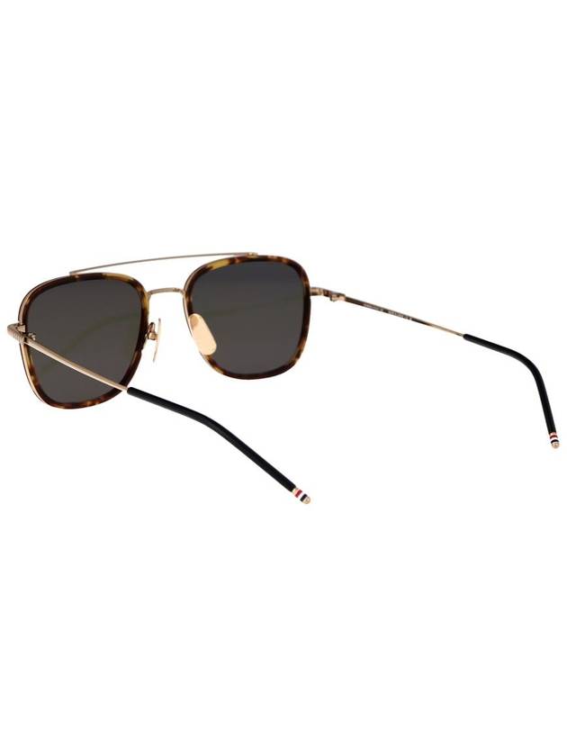 Sunglasses UES800A G0003 215 MED BROWN - THOM BROWNE - BALAAN 5