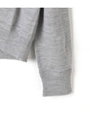 V-Neck Wool Cardigan Light Grey - TOM FORD - BALAAN 7