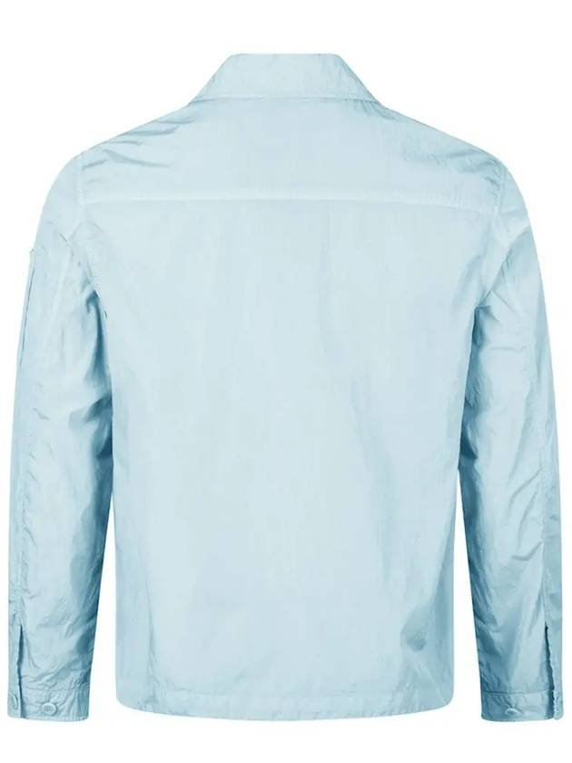 Chrome R Pocket Over Long Sleeve Shirt Blue - CP COMPANY - BALAAN 4