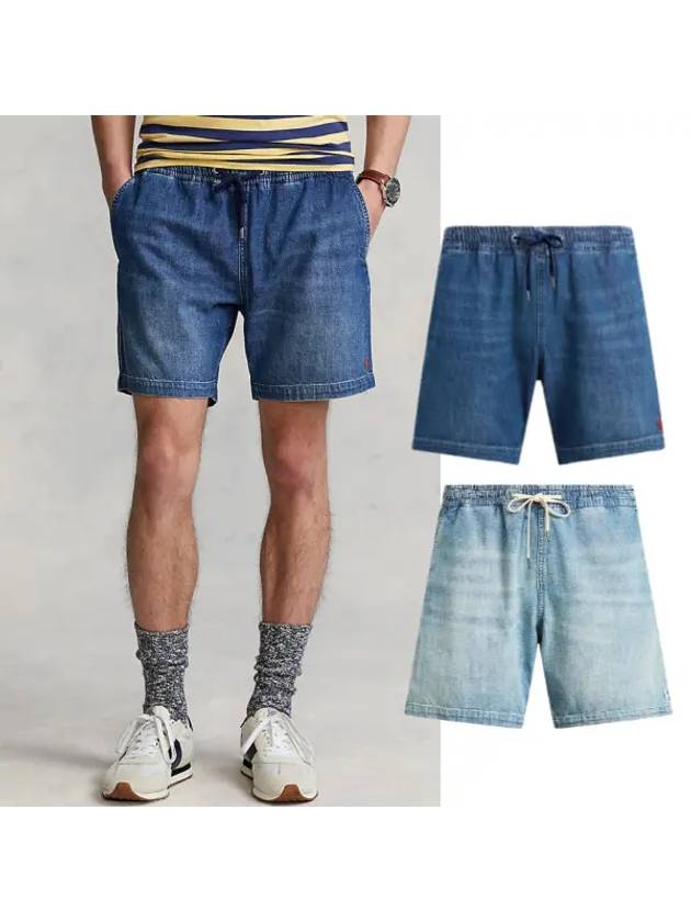 Men's Prepster Denim Shorts Blue - POLO RALPH LAUREN - BALAAN 2