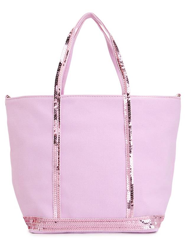 Cabas S Shopper Bag Vanessa Bruno Cotton Pink - VANESSA BRUNO - BALAAN 4