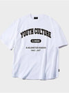 Youth culture overfit short sleeve t shirt white - ELIMENO - BALAAN 2