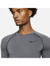 Pro Dri-Fit Swoosh Long Sleeve T-Shirt Grey - NIKE - BALAAN 4