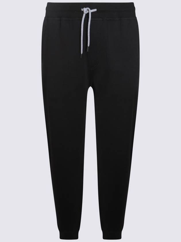 Tapered Jogger Track Pants Black - BRUNELLO CUCINELLI - BALAAN 3