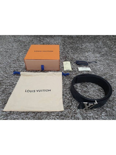 LV Initial Damier Graphite 40MM Belt - LOUIS VUITTON - BALAAN 2