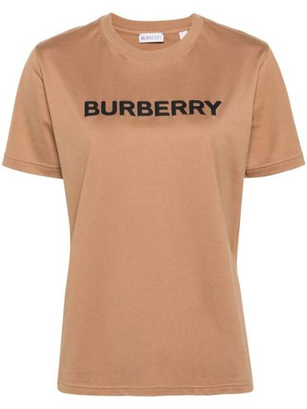 Logo Print T-Shirt Brown - BURBERRY - BALAAN 2