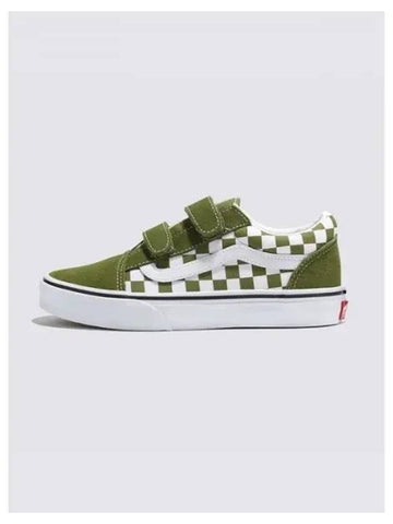 Official Kids Color THEORY Checkerboard Old Skool V VN000CYWCIB1 - VANS - BALAAN 1