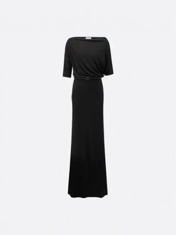 Straight Long Dress 441L17A4105 X9000 - DIOR - BALAAN 1