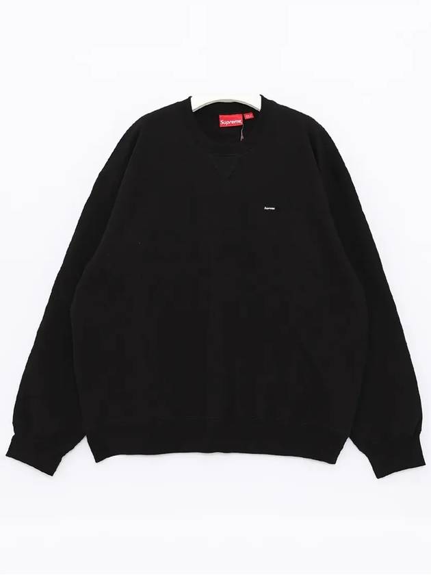 SW22 BLACK small box logo sweatshirt - SUPREME - BALAAN 2