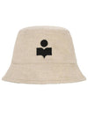 Hailey Corduroy Bucket Hat Beige - ISABEL MARANT - BALAAN 2