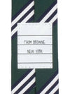 Diagonal Striped Tie Green - THOM BROWNE - BALAAN 5