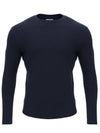 Maverick Men's Muscle Fit Plain Long Sleeve T-Shirt NO1 Navy - MAVRK - BALAAN 2