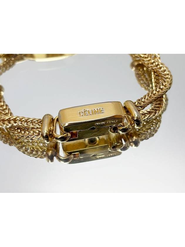 Gold Triomphe Chain Bracelet 4VCEA17110 - CELINE - BALAAN 2