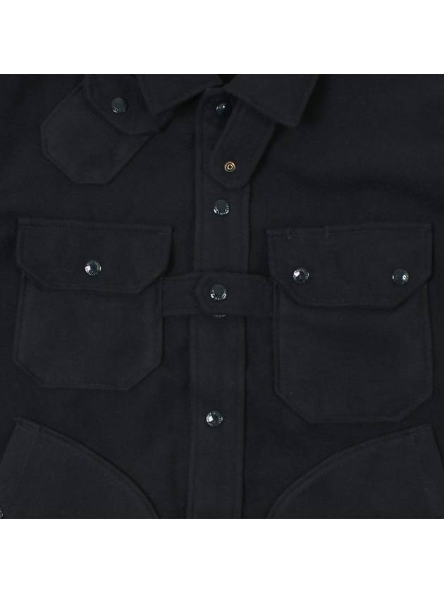 Melton Explorer Shirt Jacket Charcoal - ENGINEERED GARMENTS - BALAAN 4