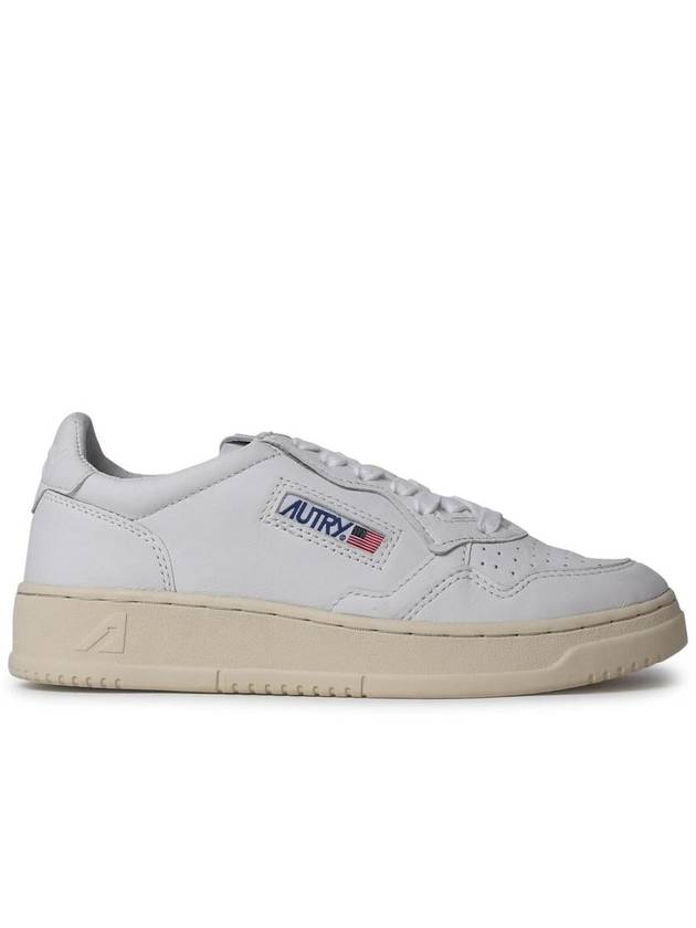 Medalist Goatskin Low Top Sneakers White - AUTRY - BALAAN 2