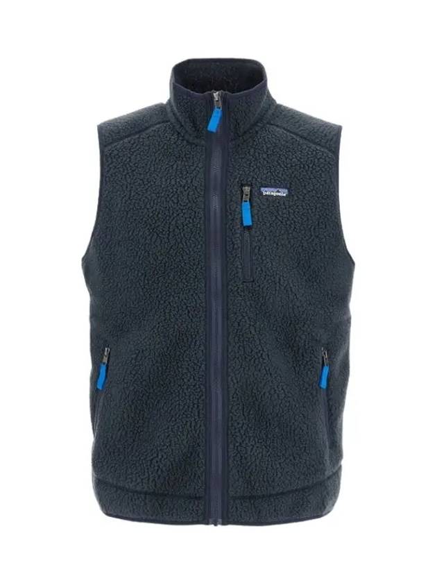 Men's Retro Pile Vest Navy - PATAGONIA - BALAAN 3