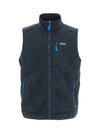 Men's Retro Pile Vest Navy - PATAGONIA - BALAAN 4