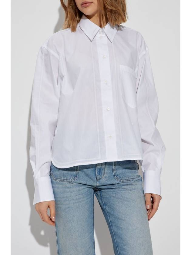 Victoria Beckham Cotton Shirt, Women's, White - VICTORIA BECKHAM - BALAAN 3