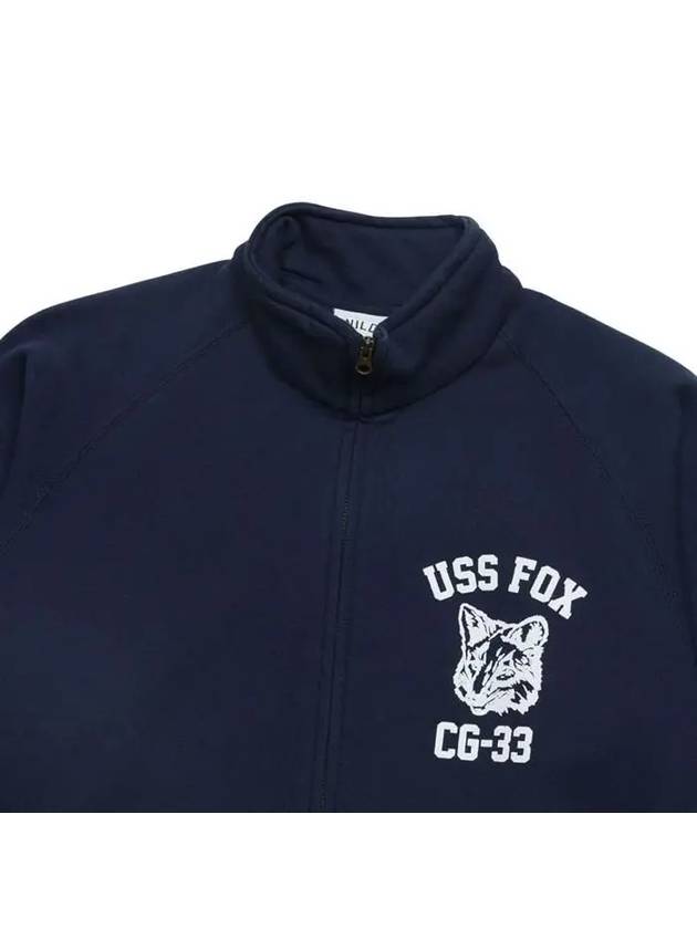 Unisex FOX zipup navy FZ FOX DEEP NAVY BLUE - WILD DONKEY - BALAAN 3