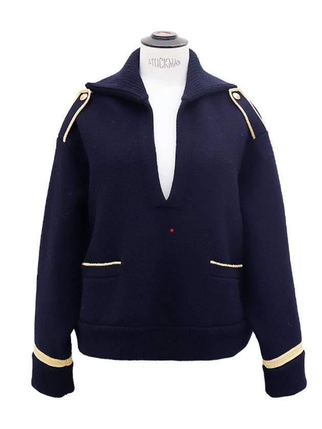 Navy gold knit - CELINE - BALAAN 1