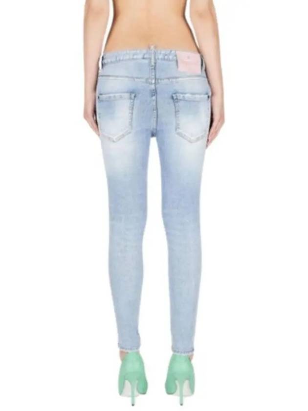 Jeans Distressed Light Blue Cool Girl Jeans S75LB0902 S30805 470 - DSQUARED2 - BALAAN 3