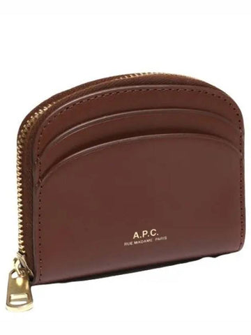 Half Moon Mini Compact Wallet Women s - A.P.C. - BALAAN 1