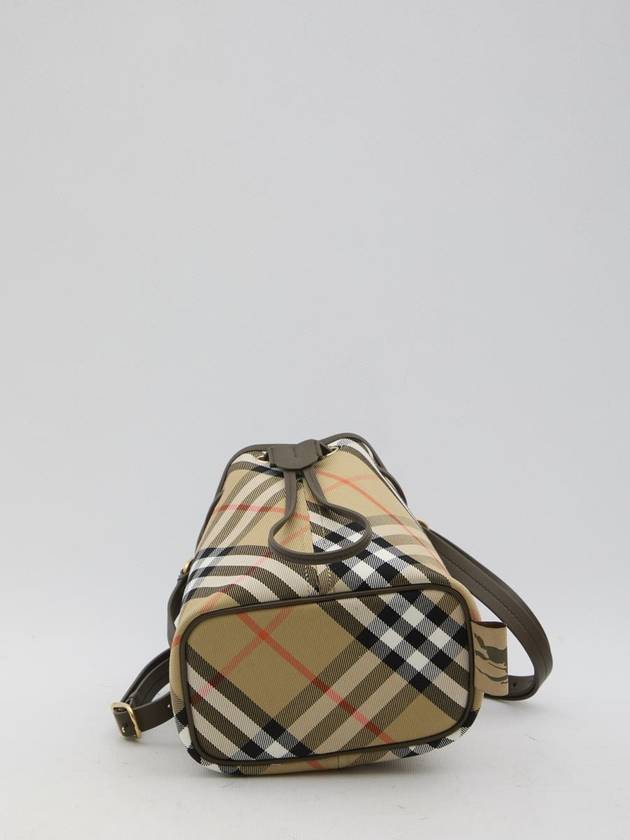 Check Bucket Bag Beige - BURBERRY - BALAAN 4